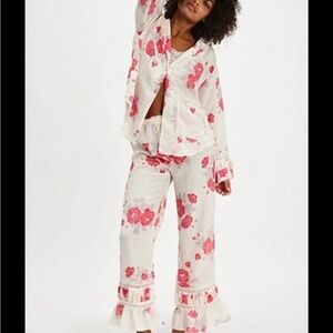 Free People Pretty please pajama 2 piece set